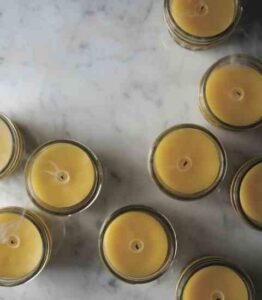 Homemade Beeswax Candles Image
